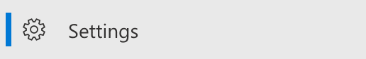 Settings button in Exchange Admin Center